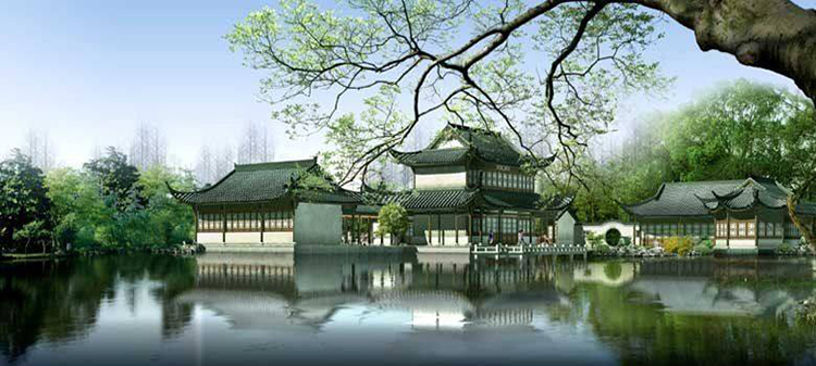 中国古典园林的风格形成