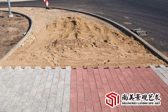 景观园路_景观道路铺装的步骤